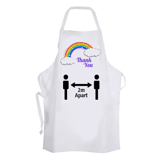 White Apron - Sublimation