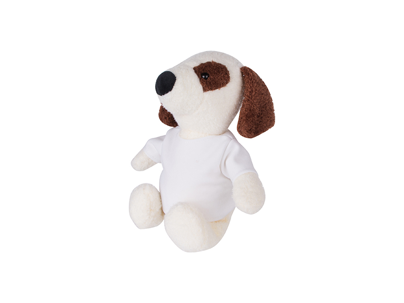 Dog, 22cm, With Blank T-Shirt