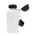 Sublimation Water Bottle 500ml, White, Two Tops