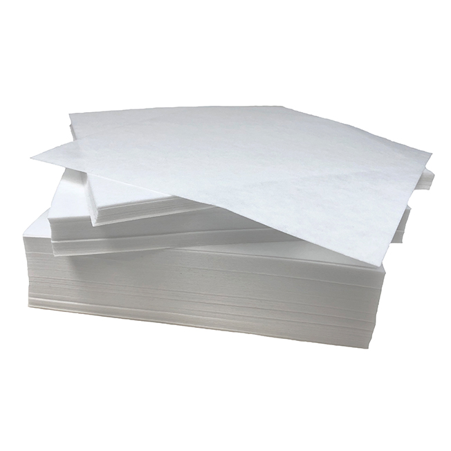 EZEE 80g White Soft Poly 20 x 20cm approx. 1000 pieces