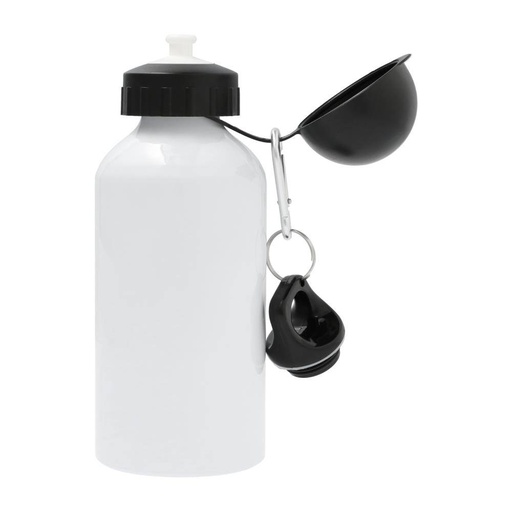 [SUBS1043] Sublimation Water Bottle 500ml, White, Two Tops